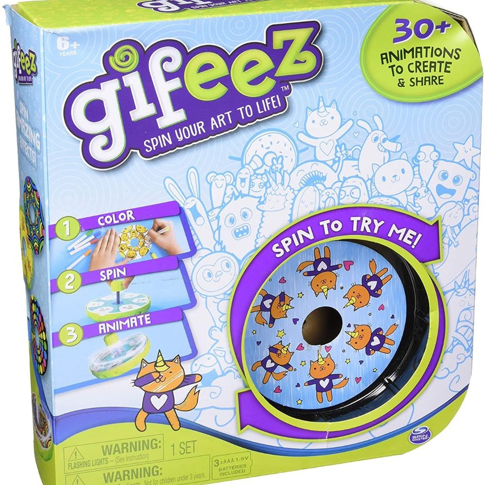 Gifeez Spin Your Art To Life By Spin Master